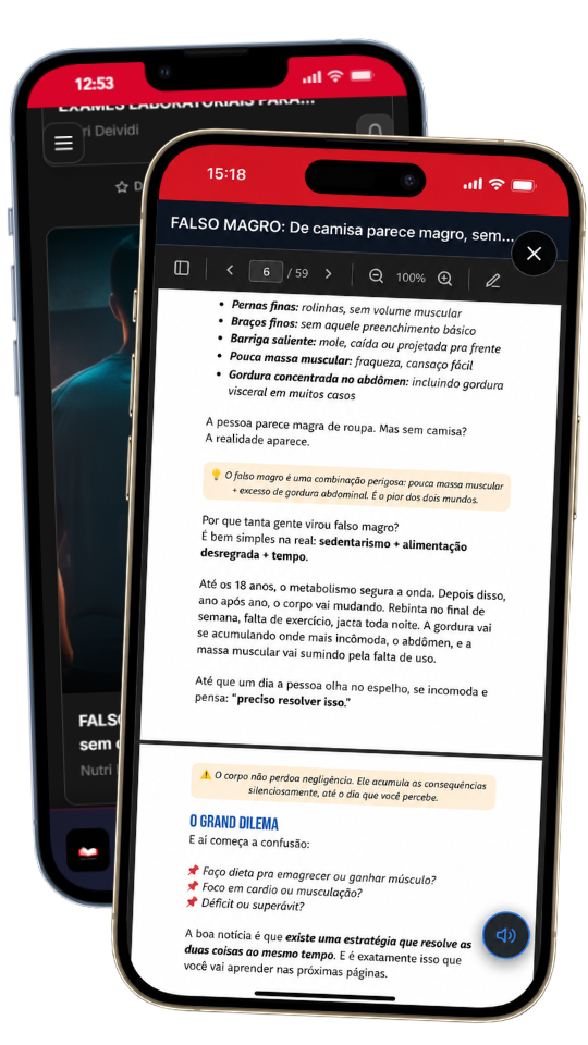 Estratégia para Falso Magro — E-book