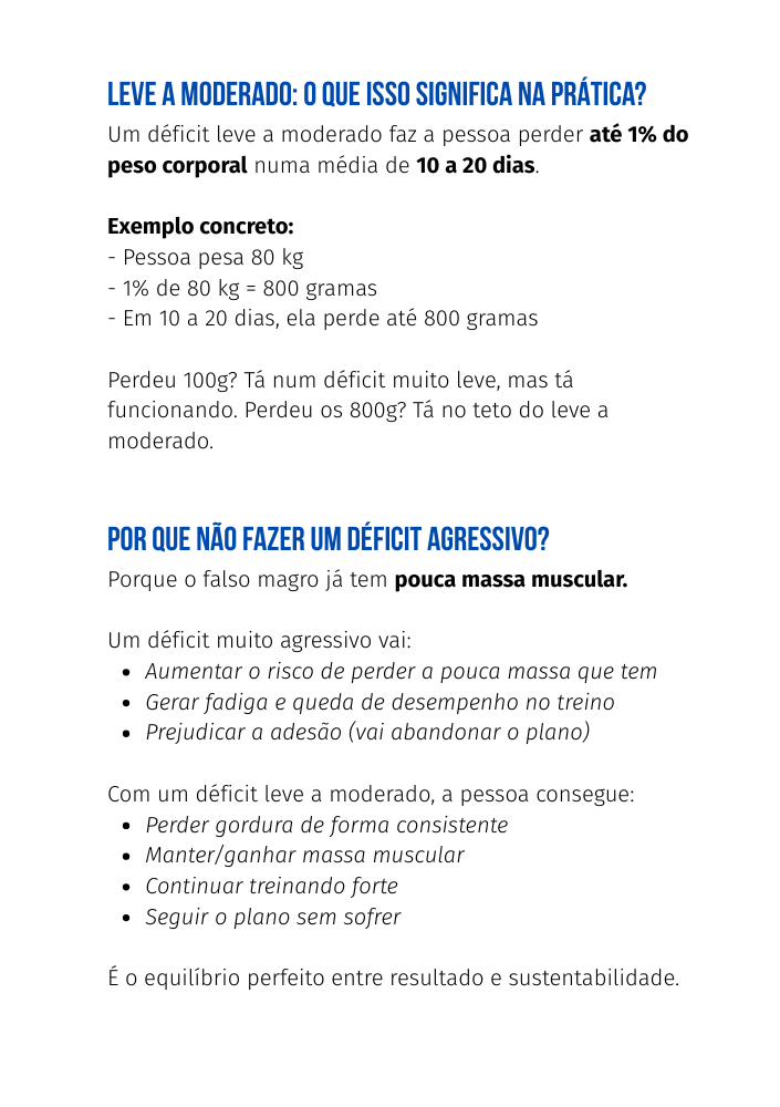 Página 22 — Estratégia para Falso Magro